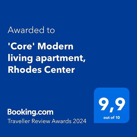 Rhodes City 'Core' Modern Living Apartment, Rhodes Center מראה חיצוני תמונה